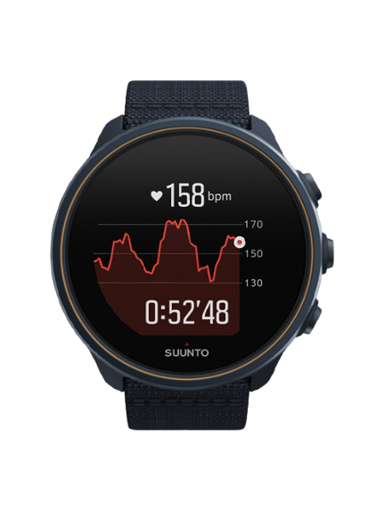 SUUNTO 9 BARO GRANITE BLUE TITANIUM sportinis laikrodis